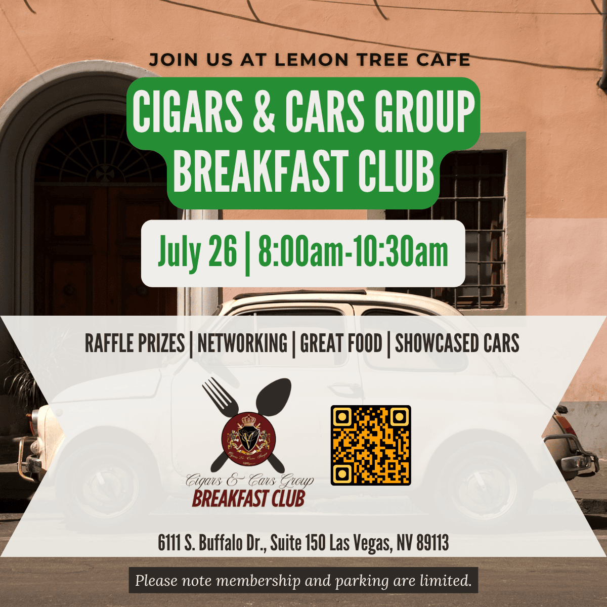 Breakfast Club x Lemon Tree Promo