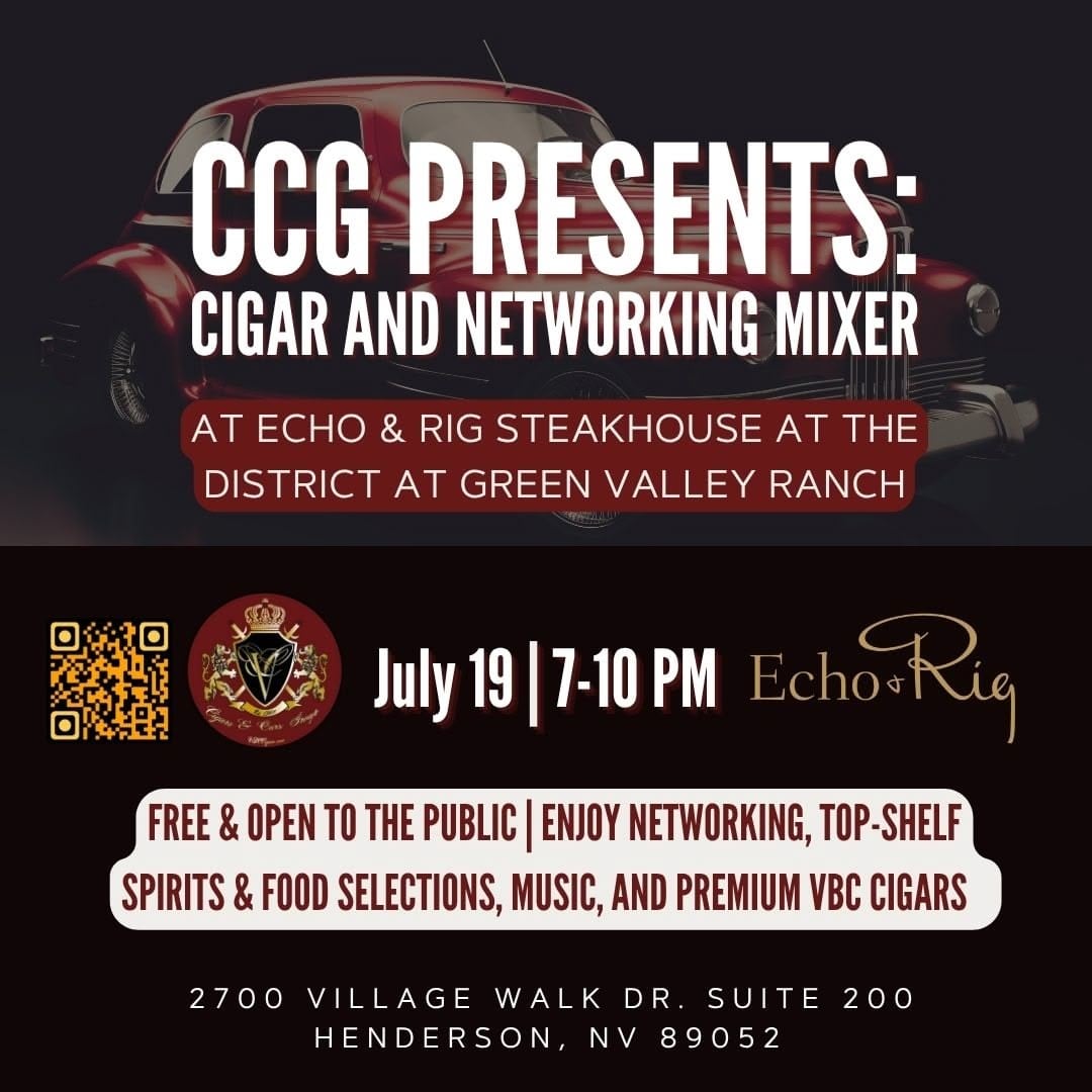 CCG PRESENTS CIGAR AND NETWORKING MIXER
