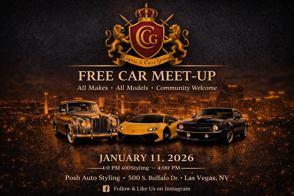 Cigars and Cars Group (CCG) for their st K Free Car Meet Up