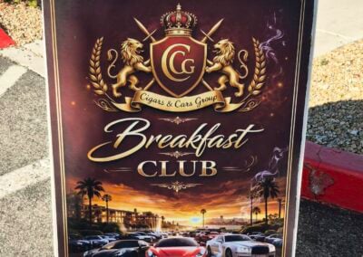 cigars and cars group automotive premiere event