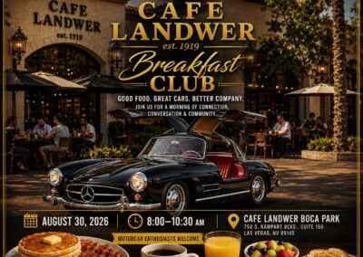 Cafe Landwer Breakfast Club gathering August 30 2026 Las Vegas